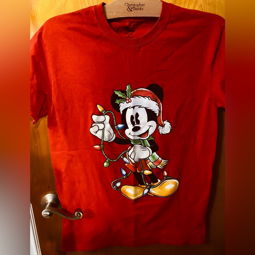 Christmas Mickey Mouse Shirt